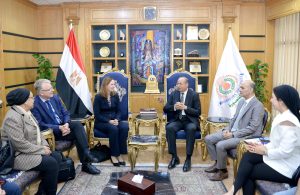 IMG 20261011 WA0155 تحركات جديدة لتعزيز التعاون بين جامعة المنصورة منح وتبادل علمي ومشروعات بحثية.. تحركات جديدة لتعزيز التعاون بين جامعة المنصورة وألمانيا موقع في الجامعة