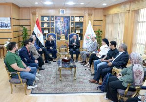 IMG 20261011 WA0156 تحركات جديدة لتعزيز التعاون بين جامعة المنصورة منح وتبادل علمي ومشروعات بحثية.. تحركات جديدة لتعزيز التعاون بين جامعة المنصورة وألمانيا موقع في الجامعة