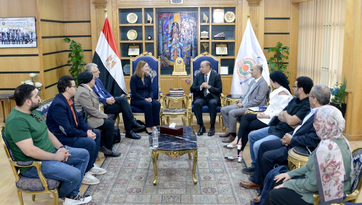 تحركات جديدة لتعزيز التعاون بين جامعة المنصورة وألمانيا
