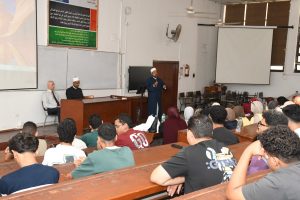 IMG 20261013 WA0017 جامعة قناة السويس تواصل مبادرتها التوعوية بـ4 كليات المواطنة والانتماء في صدارة الاهتمام.. جامعة قناة السويس تواصل مبادرتها التوعوية بـ4 كليات موقع في الجامعة