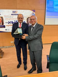 IMG 20261017 WA0126 جامعة مصر الجديدة تناقش حرب أكتوبر من الميدان إلى الدراما.. جامعة مصر الجديدة تناقش حرب أكتوبر بين الحقيقة والتزييف موقع في الجامعة