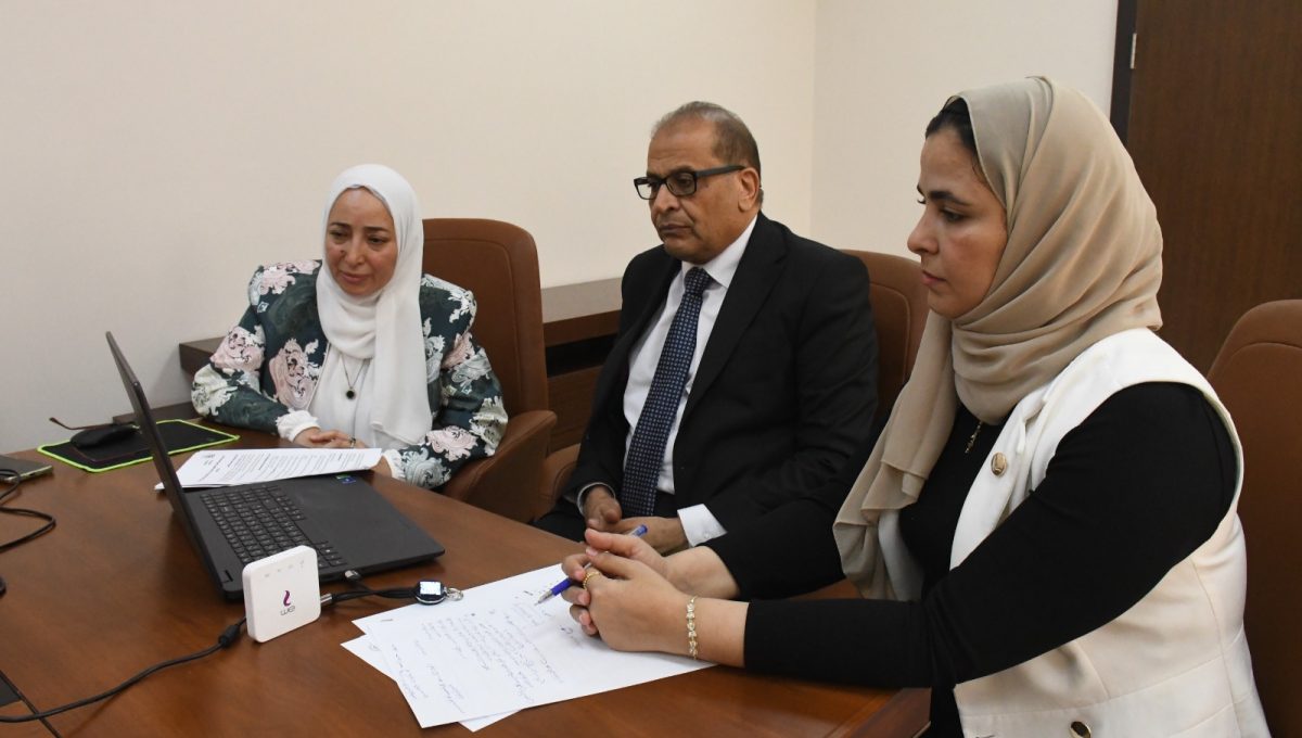 IMG 20261018 WA0133 جامعة الإسماعيلية الجديدة الأهلية تبحث مع معهد جوته جامعة الإسماعيلية الجديدة الأهلية تبحث مع معهد جوته تطوير المناهج وإتاحة اختبارات اللغة الألمانية موقع في الجامعة