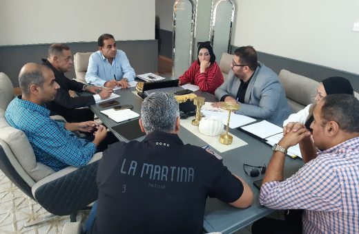 رئيس جامعة بورسعيد يراجع تجهيزات المنشآت الجديدة 