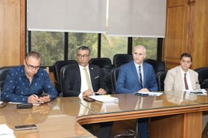 IMG 20261022 WA0098 جامعة قناة السويس تحسم استعدادات امتحانات الميدتيرم جامعة قناة السويس تحسم استعدادات امتحانات الميدتيرم وتراجع بيانات الطلاب الجدد موقع في الجامعة