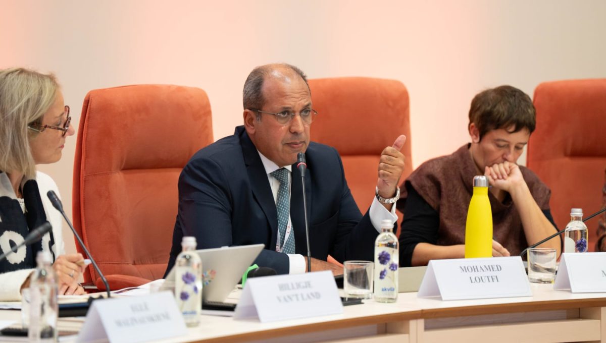 IMG 20261028 WA0027 الجامعة البريطانية رئيس الجامعة البريطانية: الجامعات شريك استراتيجي في تعزيز الأمن العالمي والدبلوماسية الناعمة من ليتوانيا موقع في الجامعة