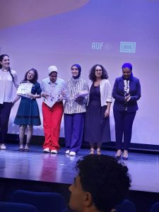 IMG 4440 جامعة عين شمس جامعة عين شمس تحصد المركزين الأول والثالث في «أطروحتي في 180 ثانية» موقع في الجامعة