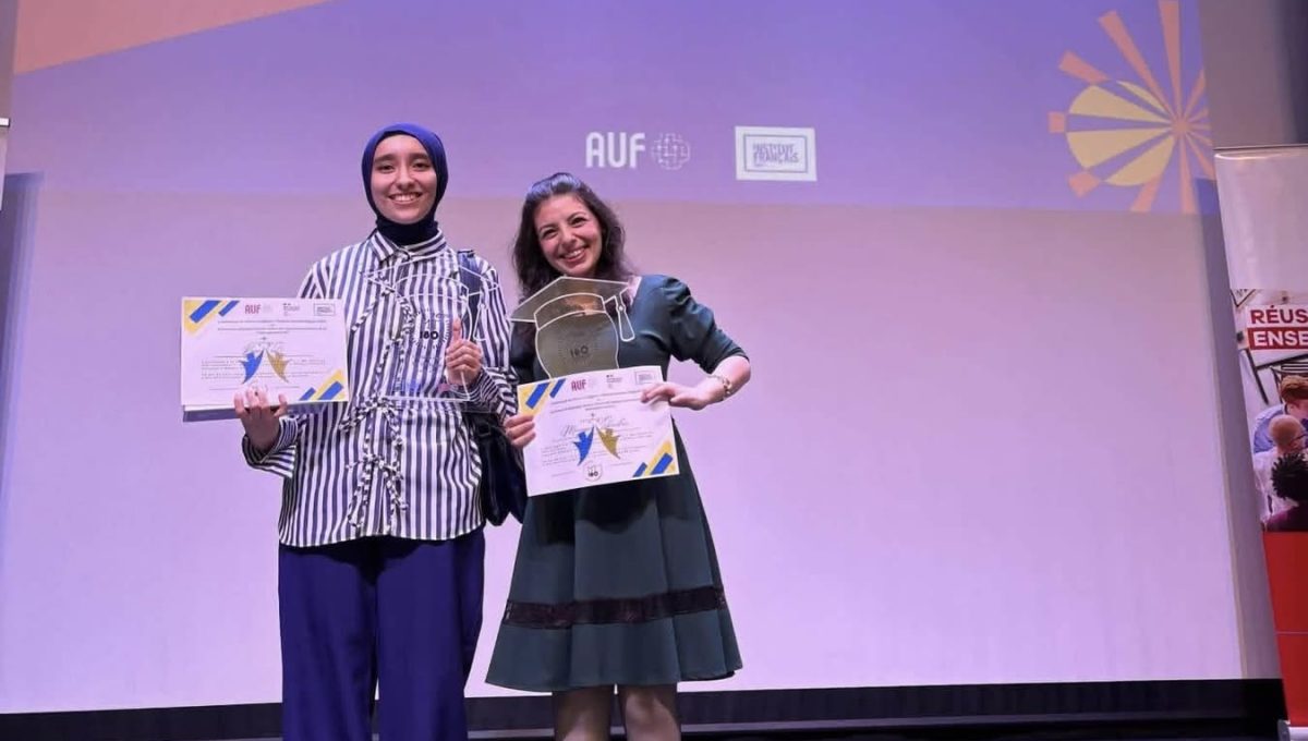IMG 4442 جامعة عين شمس جامعة عين شمس تحصد المركزين الأول والثالث في «أطروحتي في 180 ثانية» موقع في الجامعة