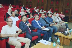 IMG 4500 جامعة عين شمس جامعة عين شمس تناقش مشروعات تخرج الدفعة السابعة من دبلوم الاستشعار عن بُعد موقع في الجامعة