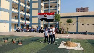 IMG 4922 مدير تعليم بني سويف مدير تعليم بني سويف يتفقد المدارس ويتابع التقييمات ويشهد احتفالية نصر أكتوبر موقع في الجامعة