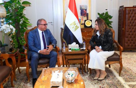 IMG 5187 خالد العناني برامج دراسات عليا «ماجستير ودكتوراه» وتدريب «أونلاين» للعاملين بالمحليات موقع في الجامعة