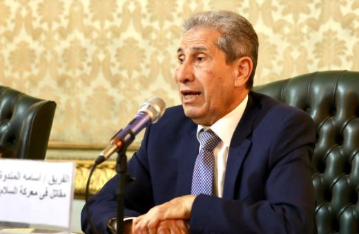 IMG 5374 الفريق أسامة المندوه 11 أكتوبر.. جامعة المنصورة الأهلية تستضيف الفريق أسامة المندوه أحد أبطال حرب أكتوبر موقع في الجامعة