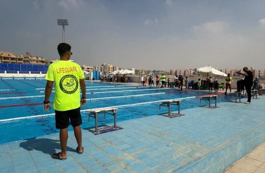 IMG 5412 كلية الطب البيطري بجامعة القاهرة جامعة بني سويف تستضيف اختبارات النجوم للسباحة بمشاركة 300 سباح موقع في الجامعة