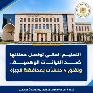غلق 4 كيانات وهمية بالجيزة
