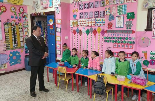 IMG 5831 تنسيق المرحلة الثالثة 2026 مدير تعليم بني سويف يتابع انتظام الدراسة والاستعداد لامتحانات الشهر موقع في الجامعة
