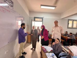 IMG 5878 امتحانات أكتوبر تعليم القاهرة تتابع التقييمات الأسبوعية والاستعداد لامتحانات أكتوبر بمدارس الساحل موقع في الجامعة