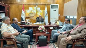 IMG 5951 الخدمة الاجتماعية بجامعة بني سويف تدريب 1187 طالبًا بكلية الخدمة الاجتماعية بجامعة بني سويف في 85 مدرسة موقع في الجامعة