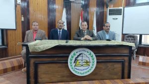 IMG 5952 الخدمة الاجتماعية بجامعة بني سويف تدريب 1187 طالبًا بكلية الخدمة الاجتماعية بجامعة بني سويف في 85 مدرسة موقع في الجامعة