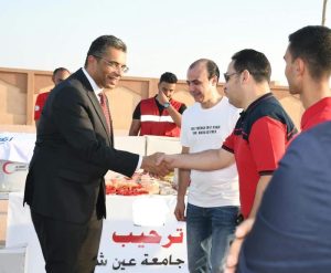 قافلة جامعة عين شمس بحلايب وشلاتين