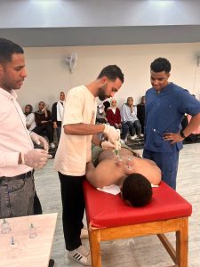 IMG 5964 جامعة جنوب الوادي الأهلية جامعة جنوب الوادي الأهلية تنظم ورشة عمل حول الحجامة الطبية لطلاب العلاج الطبيعي موقع في الجامعة