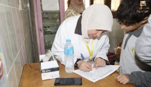 IMG 6136 مبادرة الكشف عن الأنيميا والسمنة تستهدف 512 ألف طالب في 818 مدرسة.. محافظ بني سويف يتابع مبادرة الكشف عن الأنيميا والسمنة والتقزم موقع في الجامعة