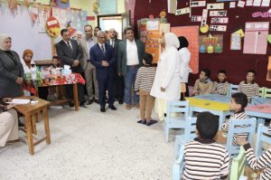 IMG 6137 مبادرة الكشف عن الأنيميا والسمنة تستهدف 512 ألف طالب في 818 مدرسة.. محافظ بني سويف يتابع مبادرة الكشف عن الأنيميا والسمنة والتقزم موقع في الجامعة