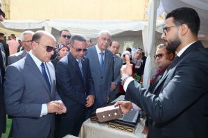 IMG 6173 جامعة المنوفية روبوت بالطاقة الشمسية وإعادة تدوير البلاستيك وترشيد المياه.. ابتكارات جامعة المنوفية بالمشروعات الخضراء موقع في الجامعة