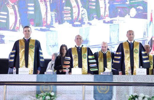 IMG 6306 مصطفى بغدادي وكيلًا لجامعة الابتكار الأكاديمية العربية تحتفل بتخريج 338 دارسًا من كلية الدراسات العليا في الإدارة بالإسكندرية موقع في الجامعة