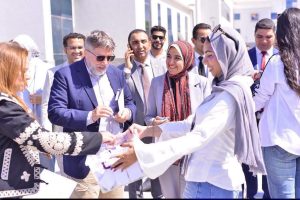 IMG 6455 جامعة شرق بورسعيد التكنولوجية جامعة شرق بورسعيد التكنولوجية تستقبل طلابها الجدد بحفل «WELCOME PARTY 2026» موقع في الجامعة