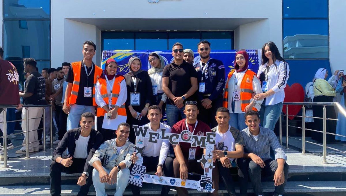 IMG 6456 جامعة شرق بورسعيد التكنولوجية جامعة شرق بورسعيد التكنولوجية تستقبل طلابها الجدد بحفل «WELCOME PARTY 2026» موقع في الجامعة