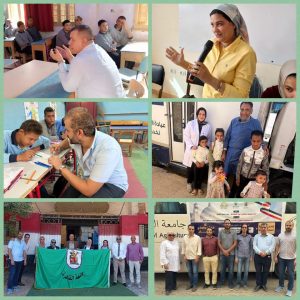 IMG 6680 جامعة القاهرة تقدم خدمات مجانية جامعة القاهرة تقدم خدمات مجانية لـ4500 مواطن بالواحات البحرية موقع في الجامعة