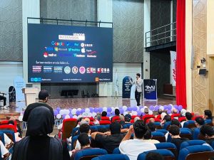 IMG 6884 جامعة المنوفية الأهلية جامعة المنوفية الأهلية تنظم يومًا تكنولوجيًا لتعزيز المهارات الرقمية وربط الطلاب بسوق العمل موقع في الجامعة