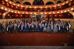 IMG 7077 مؤتمر المشروعات الخضراء الذكية الأكاديمية العربية تحصد مراكز متقدمة في مؤتمر المشروعات الخضراء الذكية بالإسكندرية موقع في الجامعة