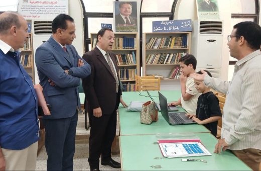 IMG 7134 مسابقة «100 معلم متمكن مبدع» مدير تعليم بني سويف يهنئ معلمًا لفوزه في النسخة الثالثة من مسابقة «100 معلم متمكن مبدع» موقع في الجامعة