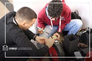 IMG 7158 جامعة حلوان الأهلية جامعة حلوان الأهلية تحصد جائزة أفضل روح فريق في مسابقة Minesweepers للروبوتات موقع في الجامعة