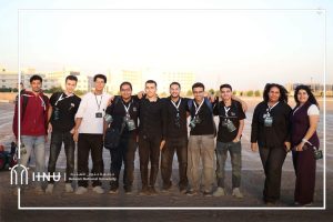 IMG 7163 جامعة حلوان الأهلية جامعة حلوان الأهلية تحصد جائزة أفضل روح فريق في مسابقة Minesweepers للروبوتات موقع في الجامعة