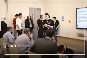 IMG 7164 جامعة حلوان الأهلية جامعة حلوان الأهلية تحصد جائزة أفضل روح فريق في مسابقة Minesweepers للروبوتات موقع في الجامعة