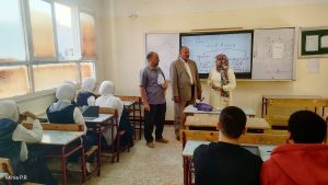 تعليم المنيا يتابع اختبارات أكتوبر