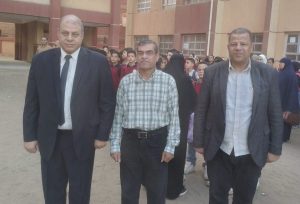 IMG 7261 واقعة مدرسة طنبدي بعد واقعة مدرسة طنبدي.. مدير تعليم المنوفية يحضر طابور الصباح ويوجه رسالة عن تقدير المعلم موقع في الجامعة