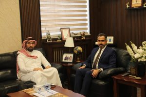IMG 7295 اتحاد الجامعات العربية اتحاد الجامعات العربية يبحث التعاون مع Enago لتعزيز البحث العلمي والنشر الأكاديمي دوليًا موقع في الجامعة