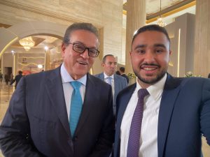 IMG 7434 طالبان من جامعة المنوفية الأهلية بحضور الرئيس السيسي.. طالبان من جامعة المنوفية الأهلية يشاركان في منتدى مصر 2026 موقع في الجامعة