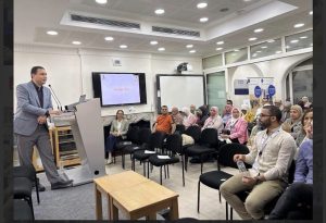 IMG 7599 كلية طب قصر العيني كلية طب قصر العيني تشارك في ورشة مصرية ألمانية لتعزيز التحليلات الجينية للأمراض موقع في الجامعة
