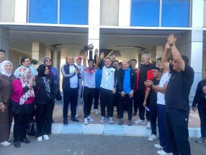 جامعة دمياط تطلق ماراثون الجري