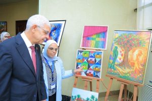 رئيس جامعة المنوفية يفتتح مؤتمر