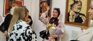 IMG 7815 معرض «أنا ومن يسكنني» بجامعة العاصمة حتى 29 أكتوبر.. تفاصيل معرض «أنا ومن يسكنني» بجامعة العاصمة موقع في الجامعة
