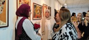 IMG 7817 معرض «أنا ومن يسكنني» بجامعة العاصمة حتى 29 أكتوبر.. تفاصيل معرض «أنا ومن يسكنني» بجامعة العاصمة موقع في الجامعة