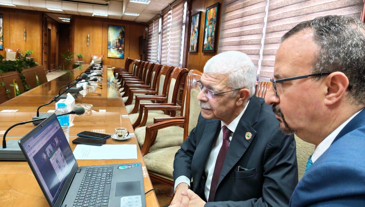 IMG 7872 جامعة المنوفية جامعة المنوفية تفتح آفاق التعاون مع جامعة سي في رامان الهندية في الذكاء الاصطناعي موقع في الجامعة