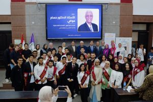 IMG 8294 حسام موافي يوجه نصائح لطلاب طب بيطري حسام موافي يوجه نصائح لطلاب طب بيطري القاهرة بشأن الدراسة والمستقبل المهني موقع في الجامعة