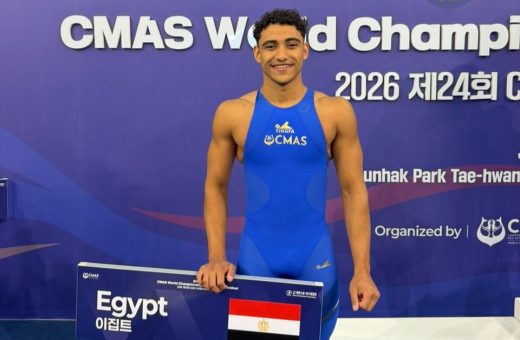 IMG ٢٠٢٦١٠٢٥ ١٤٣٤٣٨ ألسن عين شمس تحتفل بتخريج دفعة جديدة من طلابها بمشاركة 20 دولة.. ياسين فرحات لاعب جامعة عين شمس في بطولة العالم للسباحة بالزعانف موقع في الجامعة